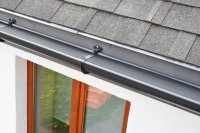 Home with Gutter Covers